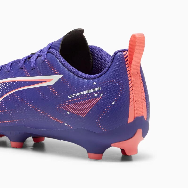 Puma Ultra 5 Play FG/AG Jr Mavi Çocuk Krampon - 4