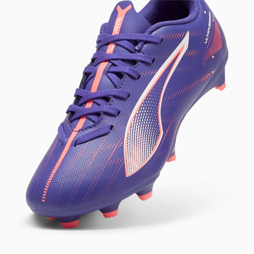 Puma Ultra 5 Play FG/AG Jr Mavi Çocuk Krampon - 6