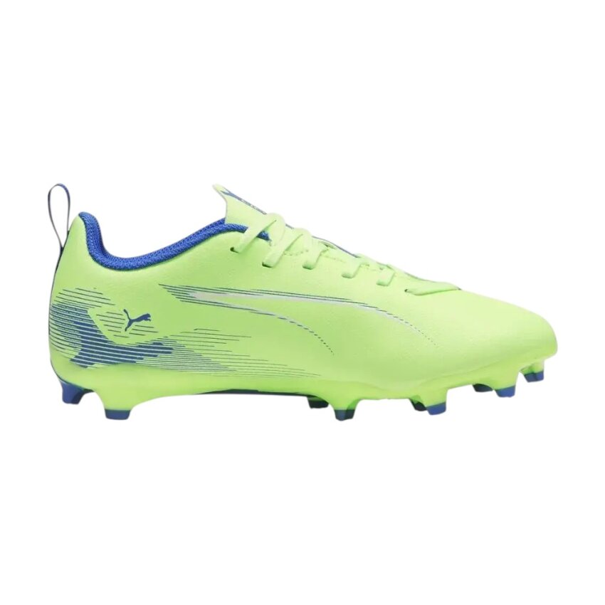 Puma Ultra 5 Play FG/AG Jr Yeşil Çocuk Krampon - 1