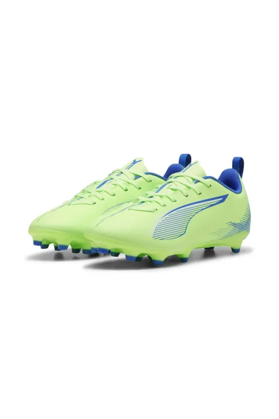 Puma Ultra 5 Play FG/AG Jr Yeşil Çocuk Krampon - 3