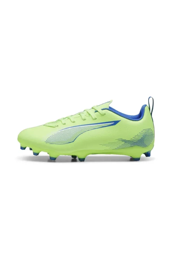 Puma Ultra 5 Play FG/AG Jr Yeşil Çocuk Krampon - 4