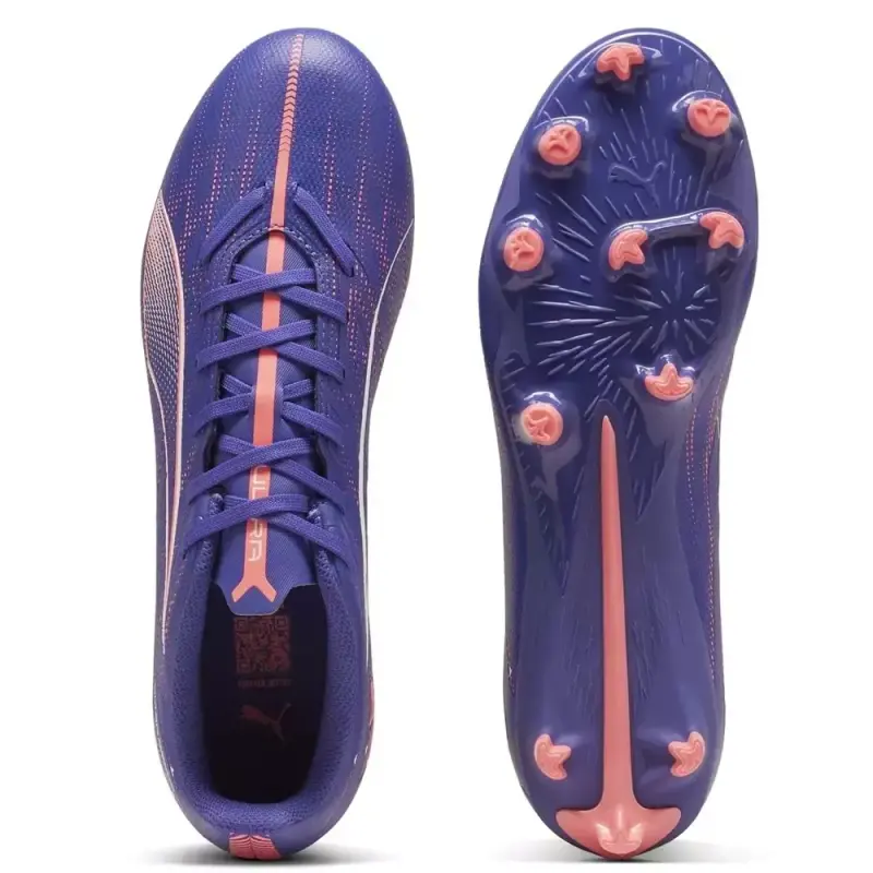 Puma Ultra 5 Play FG/AG Mavi Erkek Krampon - 5