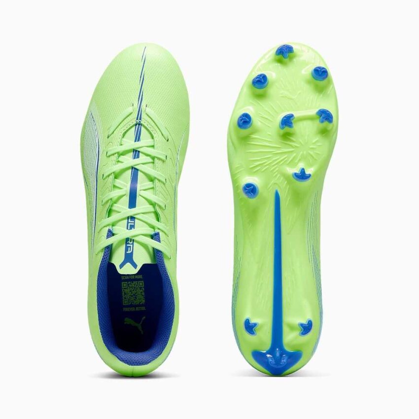 Puma ULTRA 5 PLAY FG/AG Yeşil Erkek Krampon - 3