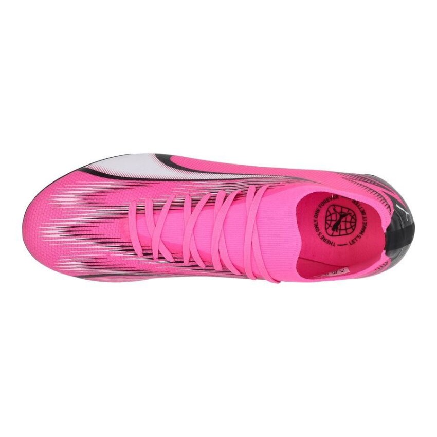Puma Ultra Match MG Pembe Erkek Krampon - 6