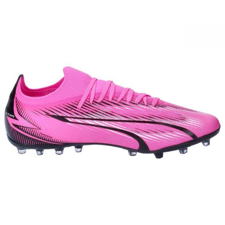 Puma Ultra Match MG Pembe Erkek Krampon - 1