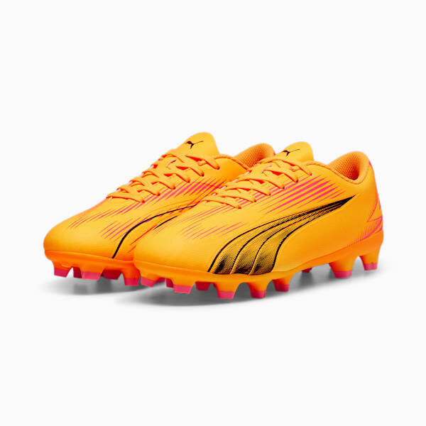 Puma Ultra Play FG/AG Jr Sarı Çocuk Krampon - 5