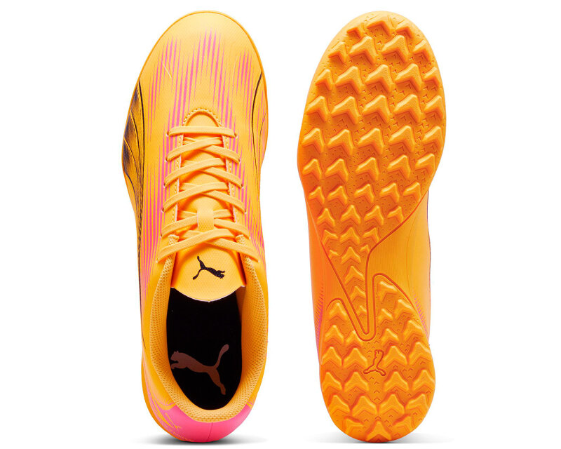 Puma Ultra Play TT Jr Sarı Çocuk Halı Saha Ayakkabısı - 4