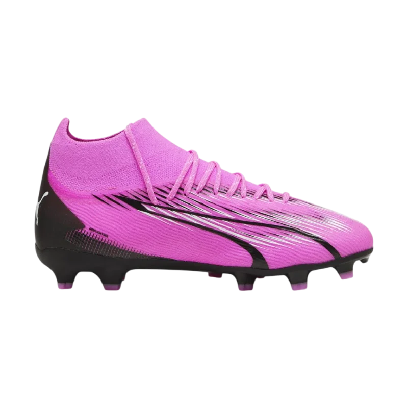 Puma Ultra Pro FG/AG Jr Pembe Çocuk Krampon - 1