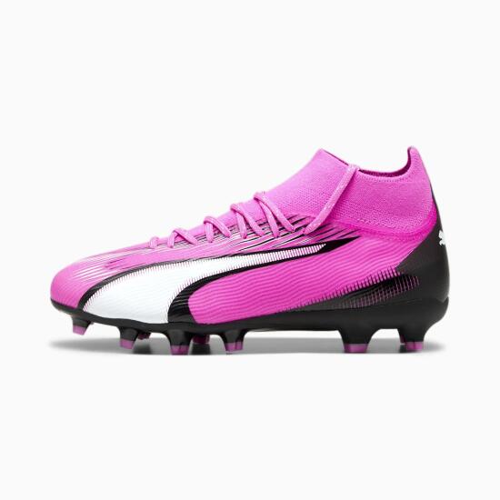 Puma ULTRA PRO FG/AG Jr Pembe Çocuk Krampon - 1