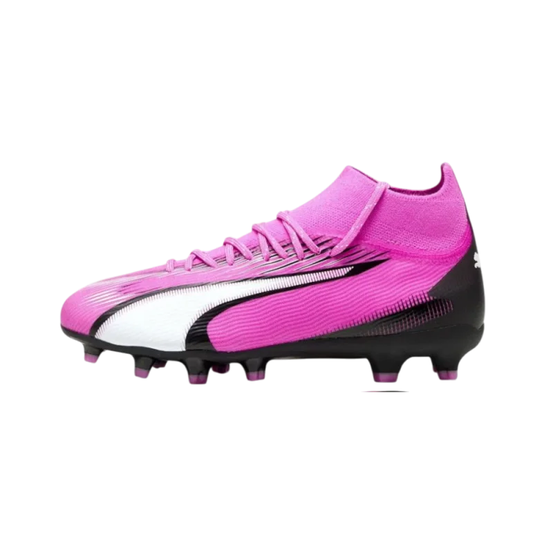 Puma Ultra Pro FG/AG Jr Pembe Çocuk Krampon - 2