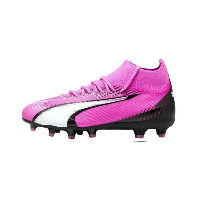 Puma Ultra Pro FG/AG Jr Pembe Çocuk Krampon - 2