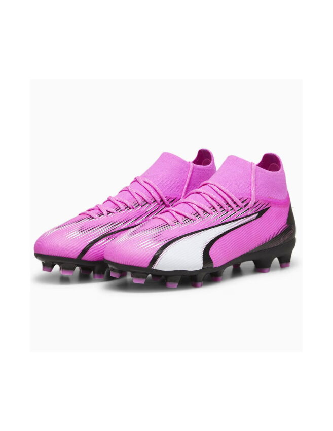 Puma Ultra Pro FG/AG Jr Pembe Çocuk Krampon - 3
