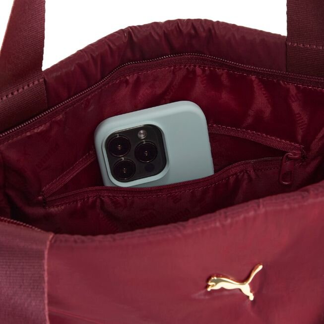 Puma UP Shopper Bordo Kadın Omuz Çantası - 5