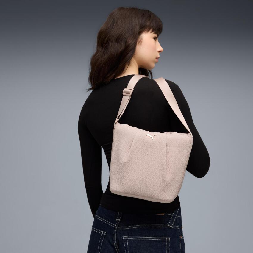 Puma Up Zipped Bucket Bag Pembe Kadın Omuz Çantası - 4