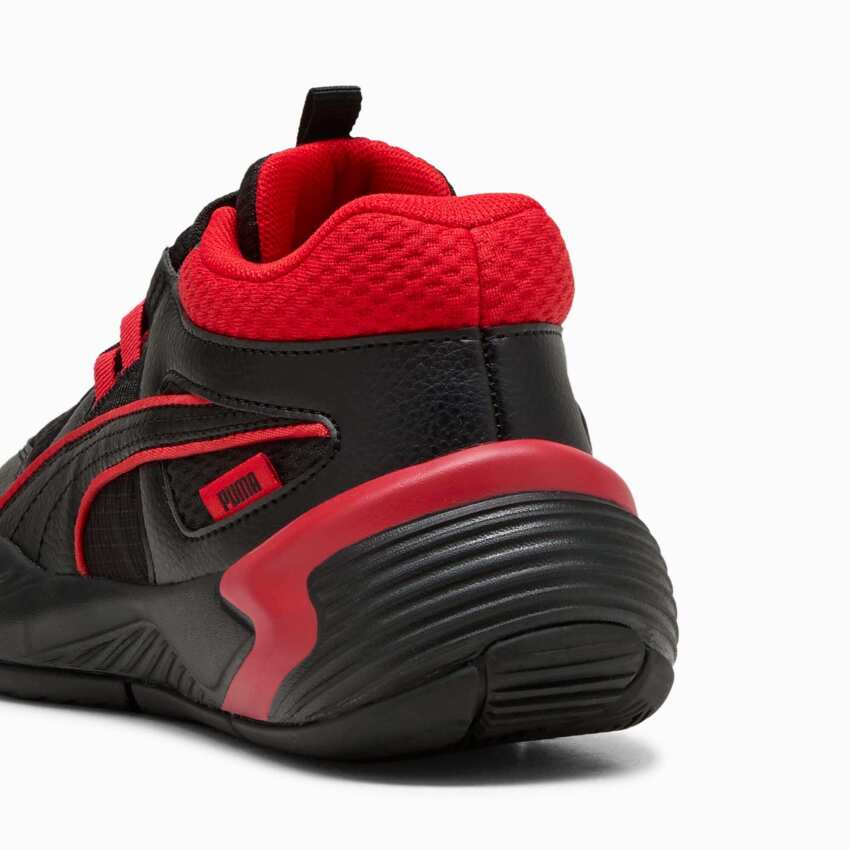 Puma Uproar JR Siyah-Kırmızı Çocuk Günlük Ayakkabı - 6