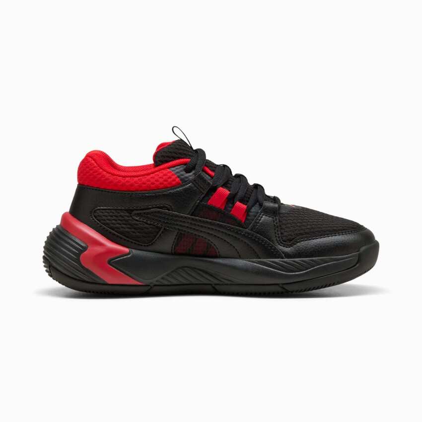 Puma Uproar JR Siyah-Kırmızı Çocuk Günlük Ayakkabı - 1