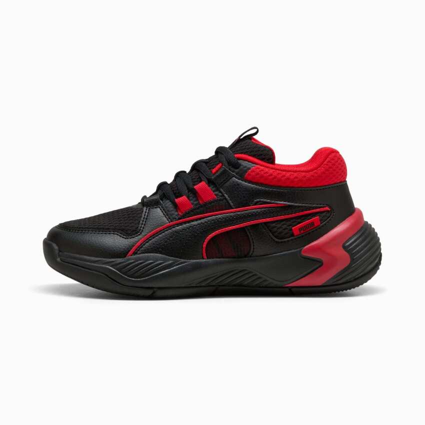 Puma Uproar JR Siyah-Kırmızı Çocuk Günlük Ayakkabı - 2