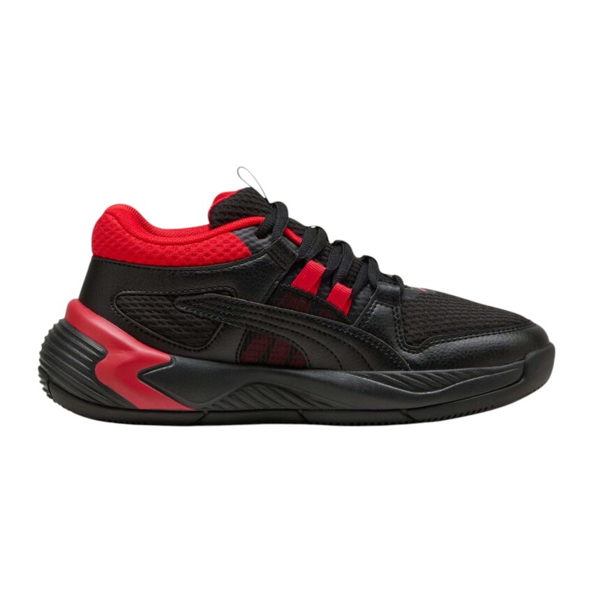 Puma Uproar JR Siyah-Kırmızı Çocuk Günlük Ayakkabı - 1