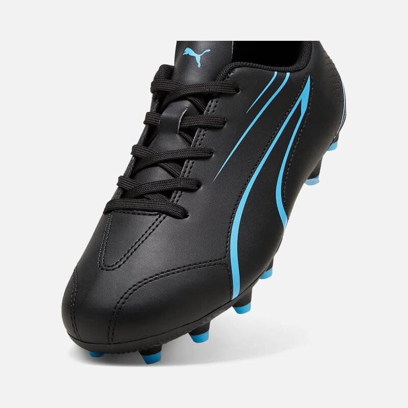 Puma Vitoria FG/AG Jr Siyah-Mavi Çocuk Krampon - 4