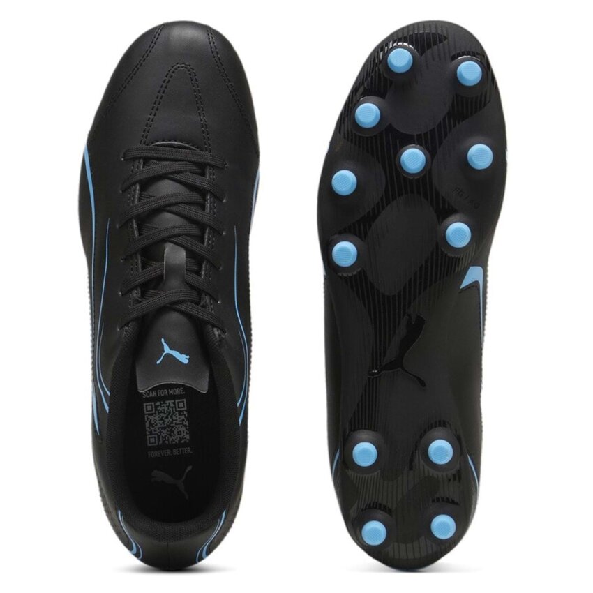 Puma Vitoria FG/AG Siyah-Mavi Erkek Krampon - 5