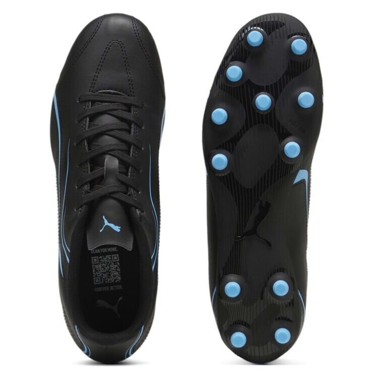 Puma Vitoria FG/AG Siyah-Mavi Erkek Krampon - 3