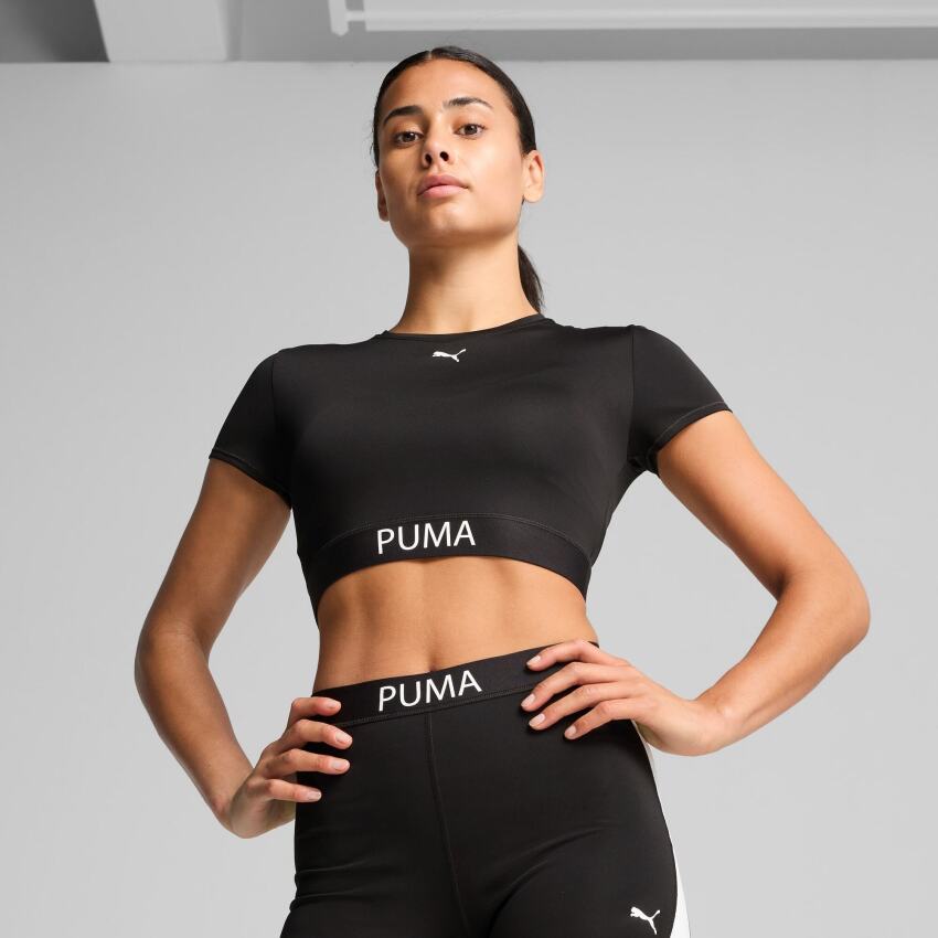 Puma W Puma Strong Tee - Short Kadın Tshirt - 1