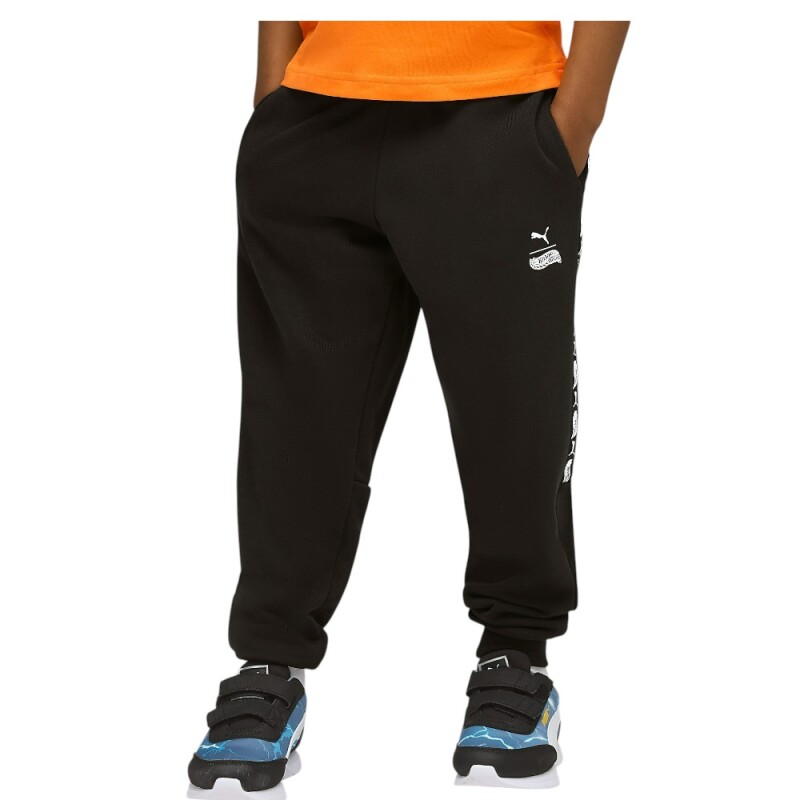 Puma X Hot Wheels Sweatpants Siyah Çocuk Eşofman Altı - Puma