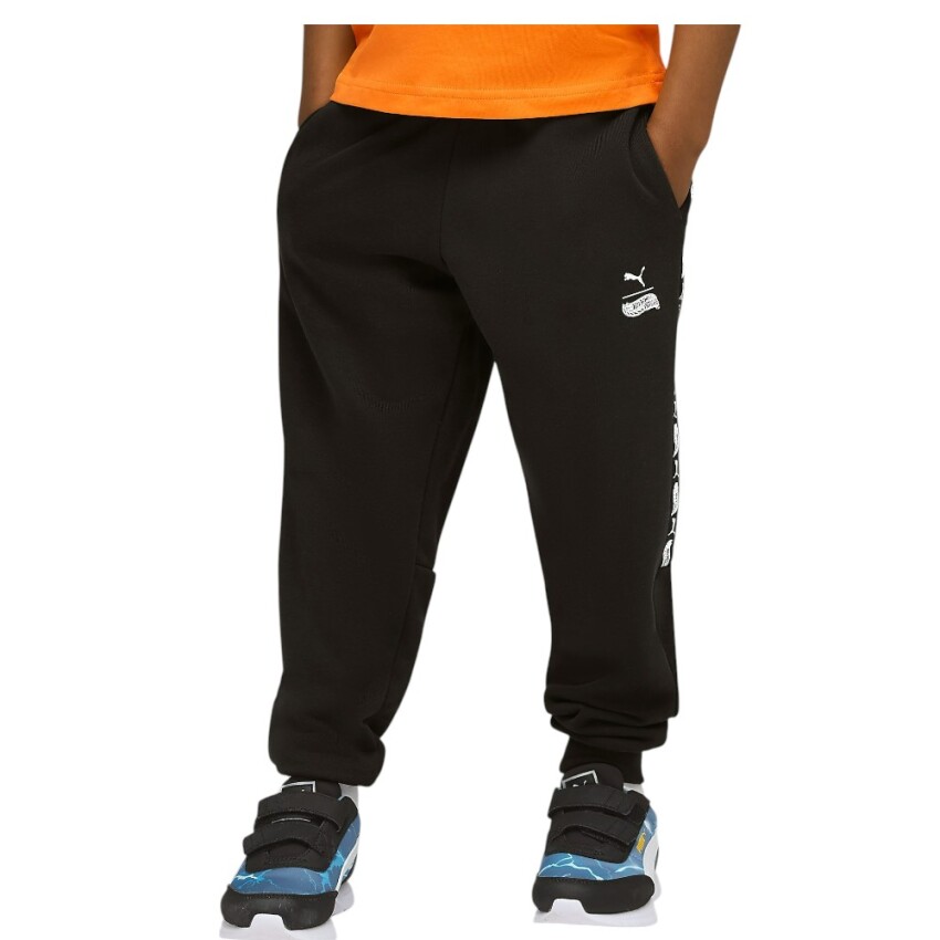 Puma X Hot Wheels Sweatpants Siyah Çocuk Eşofman Altı - 1