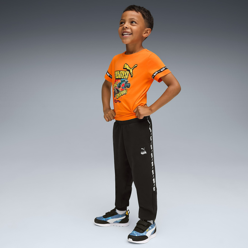 Puma X Hot Wheels Sweatpants Siyah Çocuk Eşofman Altı - 3