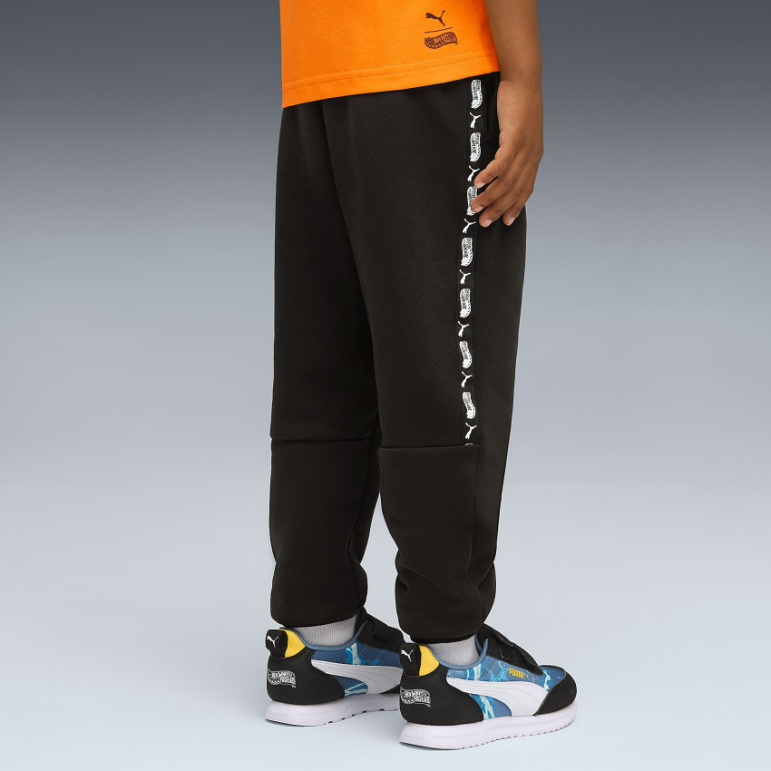 Puma X Hot Wheels Sweatpants Siyah Çocuk Eşofman Altı - 2