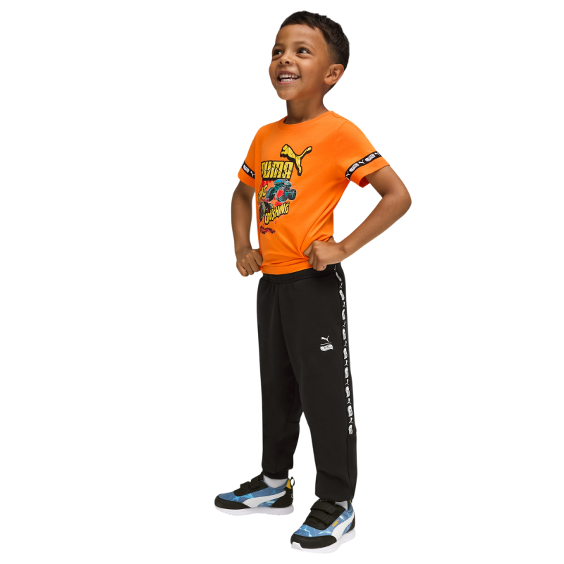 Puma X Hot Wheels Sweatpants Siyah Çocuk Eşofman Altı - 3