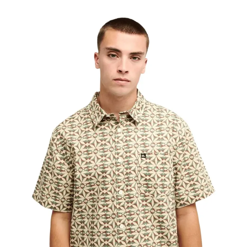 Quiksilver Apero Classic Beyaz Erkek Gömlek - 4