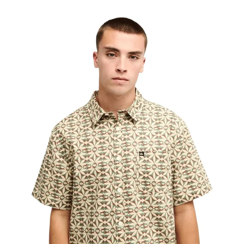 Quiksilver Apero Classic Beyaz Erkek Gömlek - 4