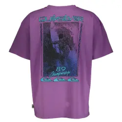 Quiksilver BACK FLASH SS Mor Erkek Tshirt - 2