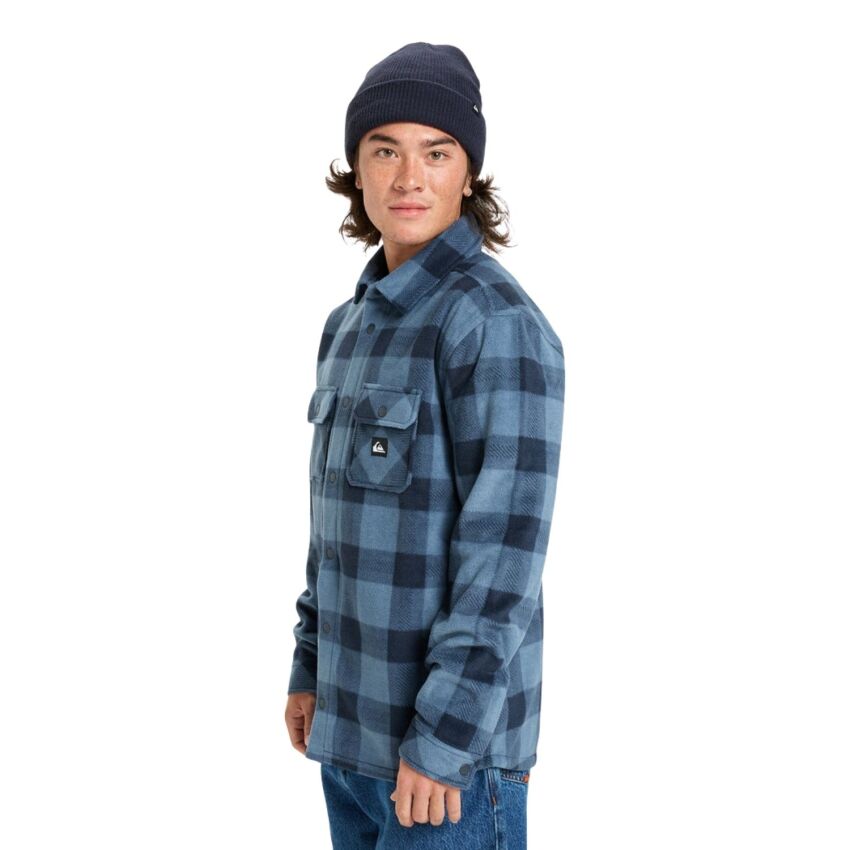 Quiksilver Bering Strait Check Antrasit Erkek Gömlek - 2