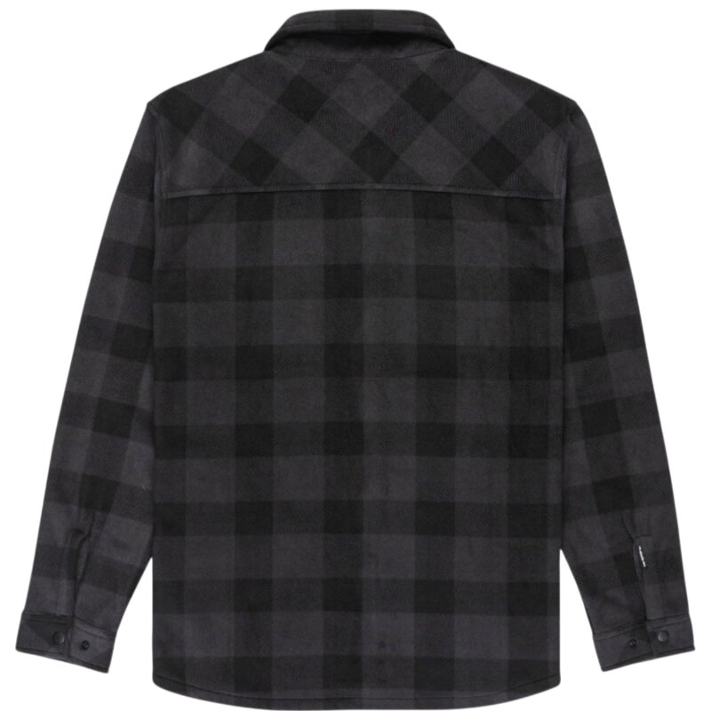 Quiksilver Bering Strait Check Antrasit Erkek Gömlek - 8