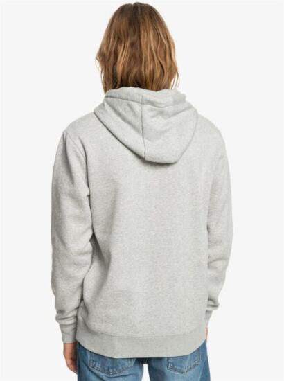 Quiksilver BIG LOGO HOOD Gri Erkek Sweatshirt - 4