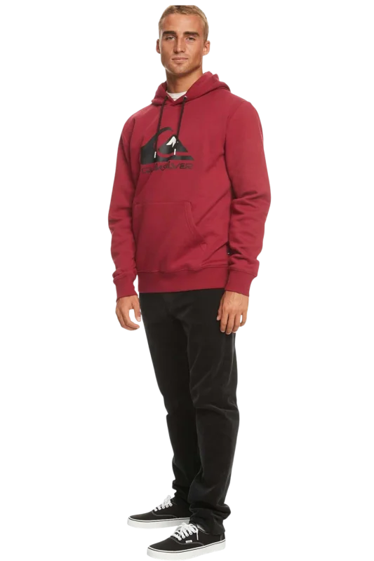 Quiksilver BIG LOGO HOOD KIRMIZI Erkek Sweatshirt - 3