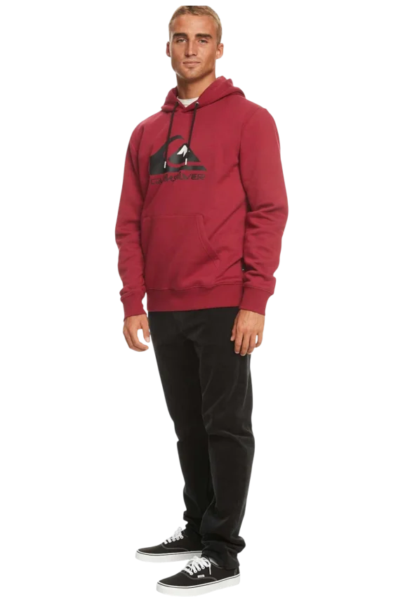 Quiksilver BIG LOGO HOOD KIRMIZI Erkek Sweatshirt - 3