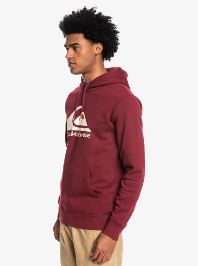 Quiksilver BIG LOGO HOOD KIRMIZI Erkek Sweatshirt - 2