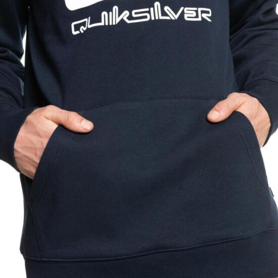 Quiksilver BIG LOGO HOOD LACİVERT Erkek Sweatshirt - 5