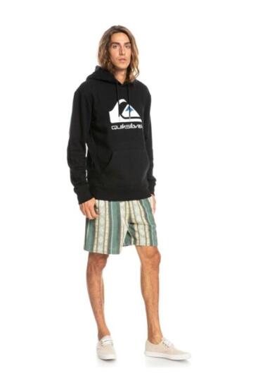 Quiksilver BIG LOGO HOOD SİYAH Erkek Sweatshirt - 4