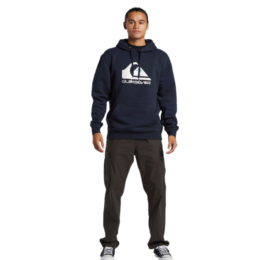 Quiksilver Big Logo Hoodie Krem Erkek Sweatshirt - 3