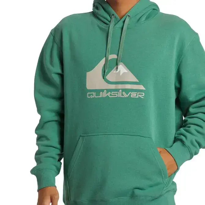 Quiksilver Big Logo Hoodie Krem Erkek Sweatshirt - 2