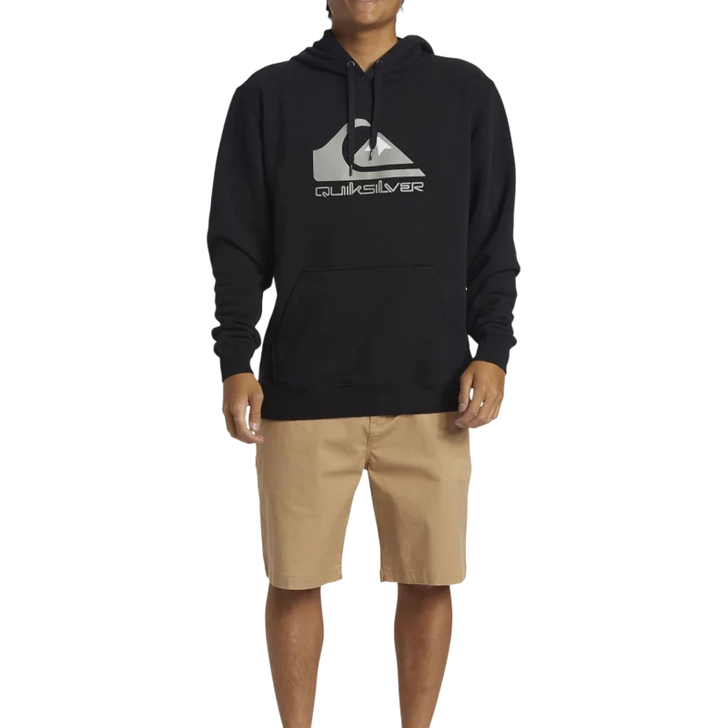Quiksilver Big Logo Hoodie Kırmızı Erkek Sweatshirt - 2
