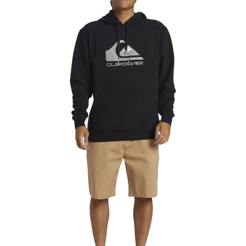 Quiksilver Big Logo Hoodie Kırmızı Erkek Sweatshirt - 2