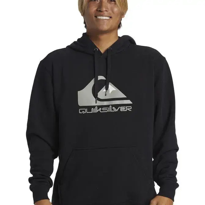 Quiksilver Big Logo Hoodie Kırmızı Erkek Sweatshirt - Quiksilver