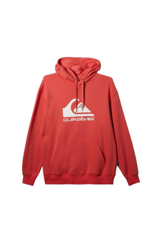Quiksilver Big Logo Hoodie Kırmızı Erkek Sweatshirt - 2