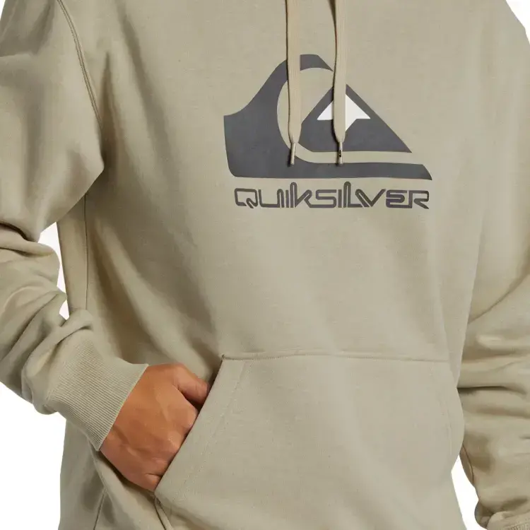 Quiksilver Big Logo Hoodie Krem Erkek Sweatshirt - 3