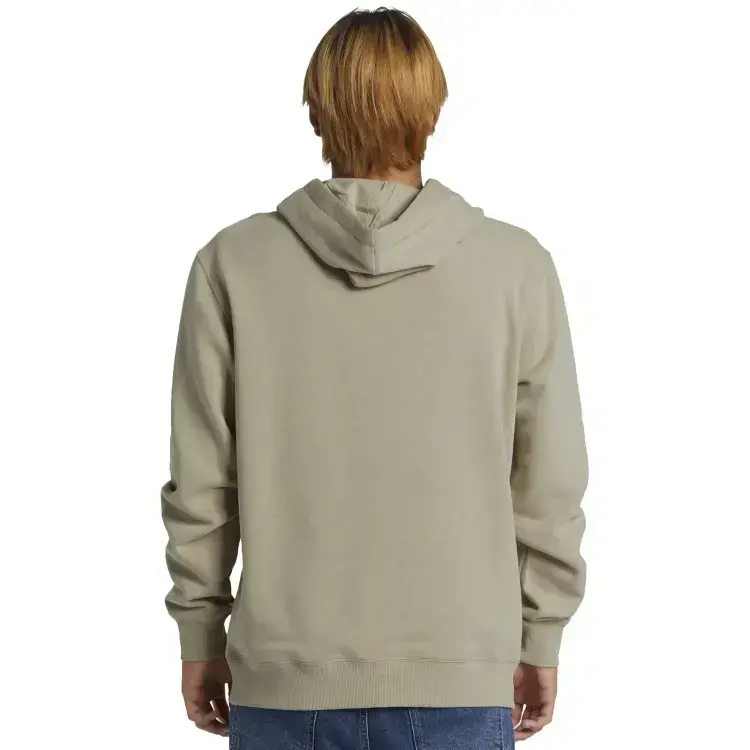 Quiksilver Big Logo Hoodie Krem Erkek Sweatshirt - 5